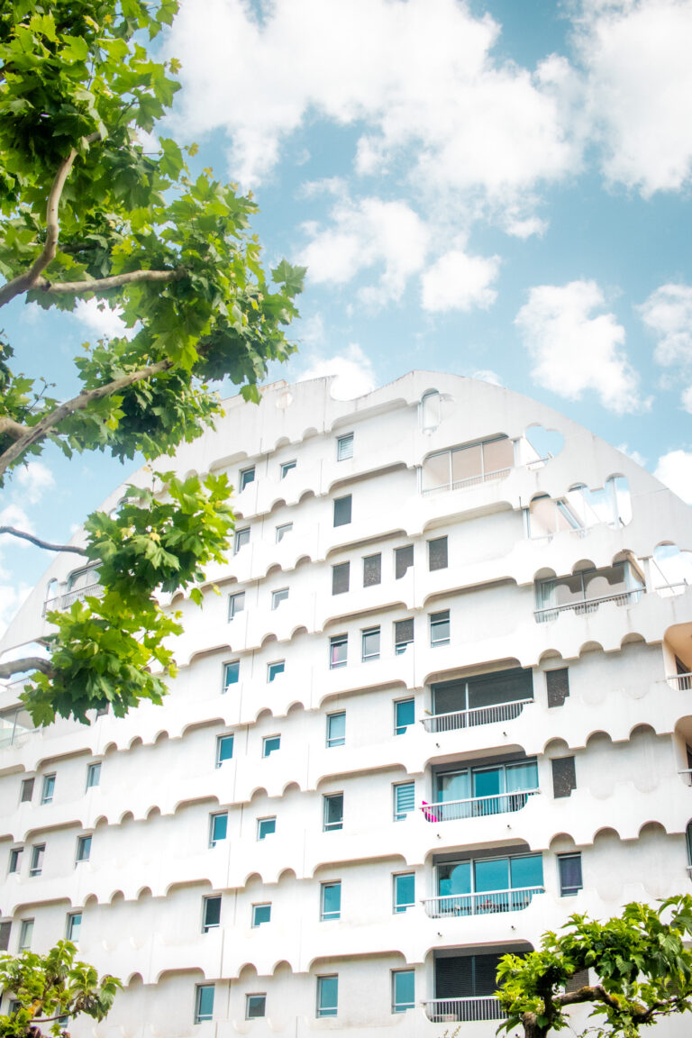 Photographie architecture la grande motte